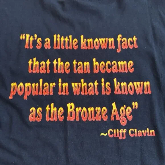 Cheers Bar Boston T-Shirt Men’s 2XL NWT Black Cliff Calvin Double Sided - Picture 4 of 9